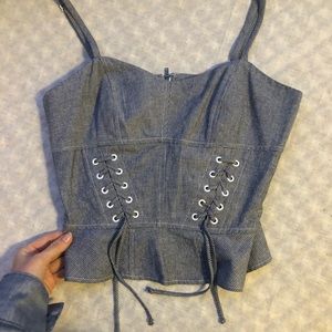Intermix (Size Small) Corset Top